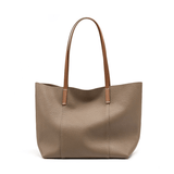 Isabella | Premium Leather Tote Bag – Chic & Spacious - in Brown | Arvea Bags