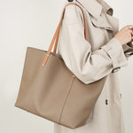 Isabella | Premium Leather Tote Bag – Chic & Spacious - in Brown | Arvea Bags