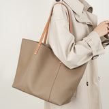 Isabella | Premium Leather Tote Bag – Chic & Spacious - in Brown | Arvea Bags