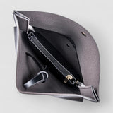Isla | Contemporary Black Leather Crossbody – Sleek & Stylish - in Black | Arvea Bags