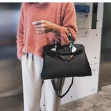 Isla | Premium Vegan Leather Handbag – Elegant & Timeless - in Grey | Arvea Bags