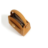 Isla | Soft Pebbled Leather Handbag - in Cream | Arvea Bags
