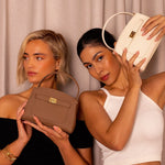Isla | Soft Pebbled Leather Handbag - in Cream | Arvea Bags