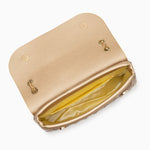 Isoldea | Crystal Luxe Evening Bag – Dazzle in Every Step - in Gold | Arvea Bags