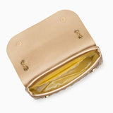 Isoldea | Crystal Luxe Evening Bag – Dazzle in Every Step - in Gold | Arvea Bags
