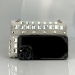 Isoldea | Crystal Luxe Evening Bag – Dazzle in Every Step - in Silver | Arvea Bags
