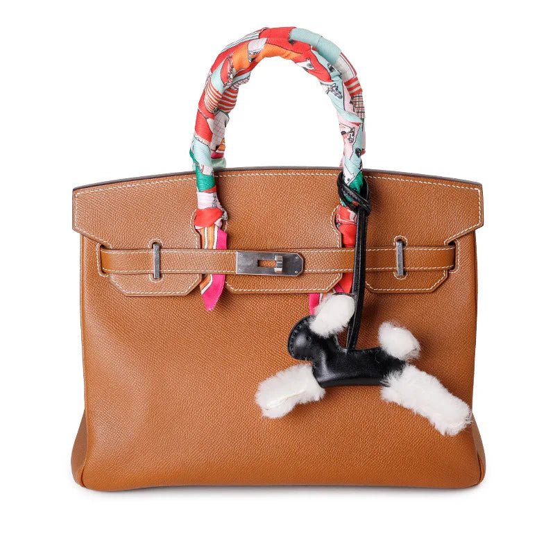 Ivenna | White Faux Fur Rabbit - Shaped Mini Bag – Playful Charm - in Black | Arvea Bags