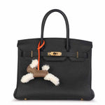 Ivenna | White Faux Fur Rabbit - Shaped Mini Bag – Playful Charm - in Light Brown | Arvea Bags