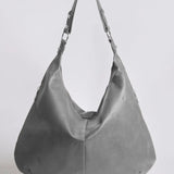 Kaia | Luxe Black Leather Hobo Bag – Timeless Elegance & Everyday Comfort - in Wine Red | Arvea Bags