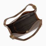Klara | Genuine Leather Tote Bag – Minimalist Shoulder Handbag for Women - in Caramel | Arvea Bags