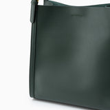 Klara | Genuine Leather Tote Bag – Minimalist Shoulder Handbag for Women - in Sage Green | Arvea Bags