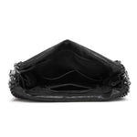 Large Tote Bag with Gold Chain Handle – Stylish Shoulder Handbag - in Black | Arvea Bags