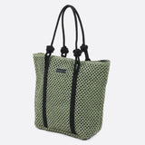 Large Woven Tote Bag with Rope Handles – Casual & Spacious Shopper - in Khaki | Arvea Bags