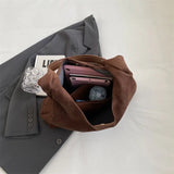 Lena | Minimalist Suede Hobo Bag – Effortless Elegance & Functionality - in Black | Arvea Bags