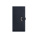 Lily | Black Pebbled Leather Wallet – Timeless Elegance & Functionality - in Black | Arvea Bags