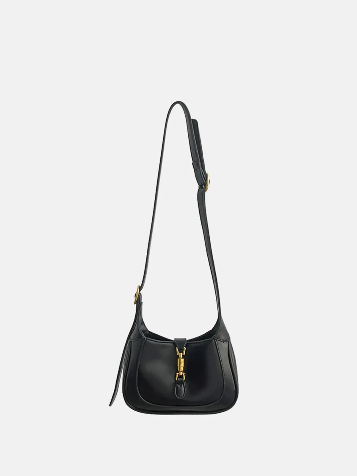 Lily | Elegant Mini Shoulder Bag with Buckle Detail – Chic & Compact - in Caramel | Arvea Bags