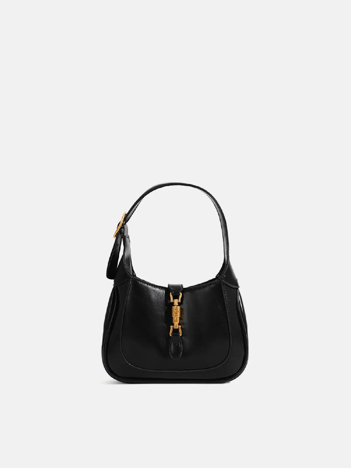 Lily | Elegant Mini Shoulder Bag with Buckle Detail – Chic & Compact - in Caramel | Arvea Bags