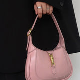 Lily | Elegant Mini Shoulder Bag with Buckle Detail – Chic & Compact - in Caramel | Arvea Bags