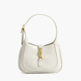 Lily | Elegant Mini Shoulder Bag with Buckle Detail – Chic & Compact - in Caramel | Arvea Bags