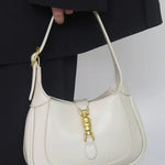 Lily | Elegant Mini Shoulder Bag with Buckle Detail – Chic & Compact - in Caramel | Arvea Bags