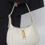 Lily | Elegant Mini Shoulder Bag with Buckle Detail – Chic & Compact - in Caramel | Arvea Bags