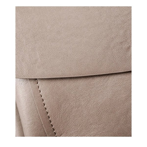 Lois Flap Shoulder Bag with Buckle - Elegant & Versatile - in Grey | Arvea Bags