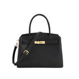 Lou Classic Leather Handbag – Timeless, Structured & Elegant - in Aqua Green | Arvea Bags
