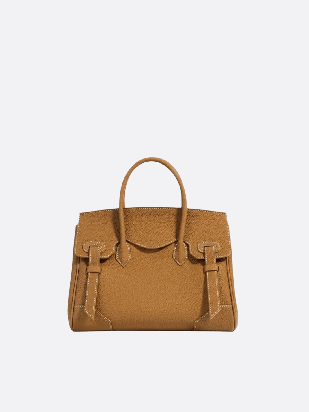 Luxury full - grain leather tote bag in camel – timeless and versatile fashion accessory - in Camel | Arvea Bags