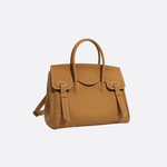 Luxury full - grain leather tote bag in camel – timeless and versatile fashion accessory - in Camel | Arvea Bags