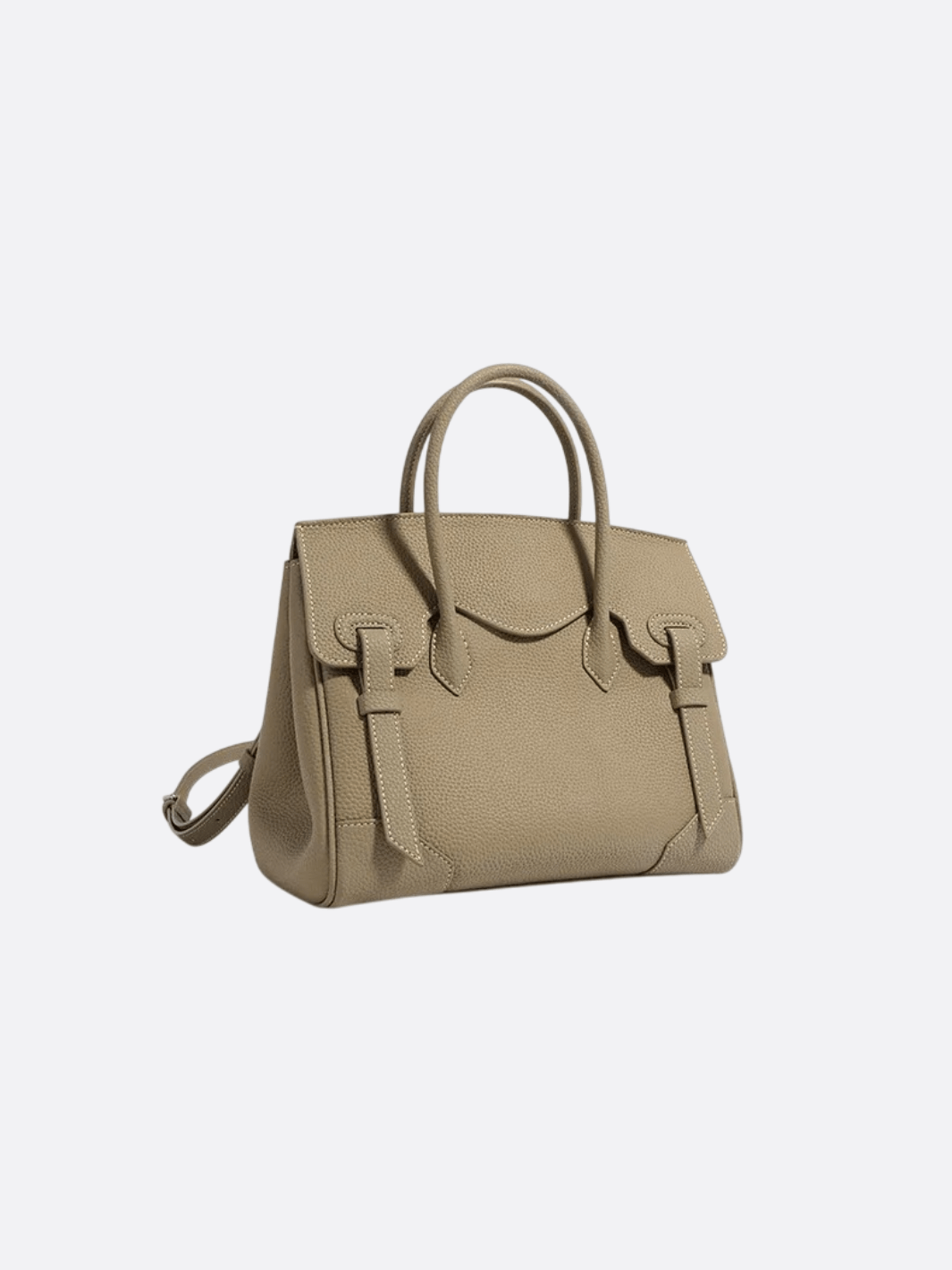 Luxury full - grain leather tote bag in camel – timeless and versatile fashion accessory - in Dark Night Black | Arvea Bags