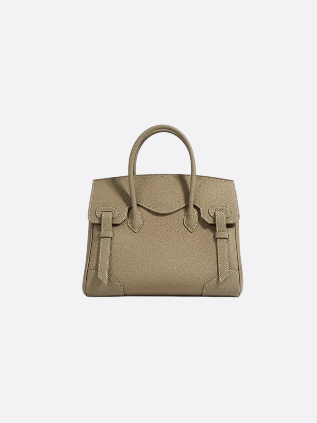 Luxury full - grain leather tote bag in camel – timeless and versatile fashion accessory - in Dark Night Black | Arvea Bags