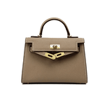 Luxury Top Handle Bag – Timeless Structured Designer Handbag for Women - in Black | Arvea Bags