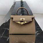 Luxury Top Handle Bag – Timeless Structured Designer Handbag for Women - in Black | Arvea Bags