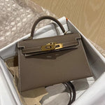 Luxury Top Handle Bag – Timeless Structured Designer Handbag for Women - in Brown | Arvea Bags