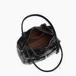 Maelle Pocket Tote Bag – Organised Everyday Handbag with Front Pockets - in Black | Arvea Bags