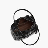 Maelle Pocket Tote Bag – Organised Everyday Handbag with Front Pockets - in Black | Arvea Bags