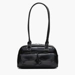 Maelle Pocket Tote Bag – Organised Everyday Handbag with Front Pockets - in Black | Arvea Bags