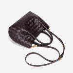 Mariana Woven Mini Tote - Soft Silhouette - in Green | Arvea Bags