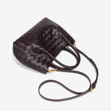 Mariana Woven Mini Tote - Soft Silhouette - in Green | Arvea Bags