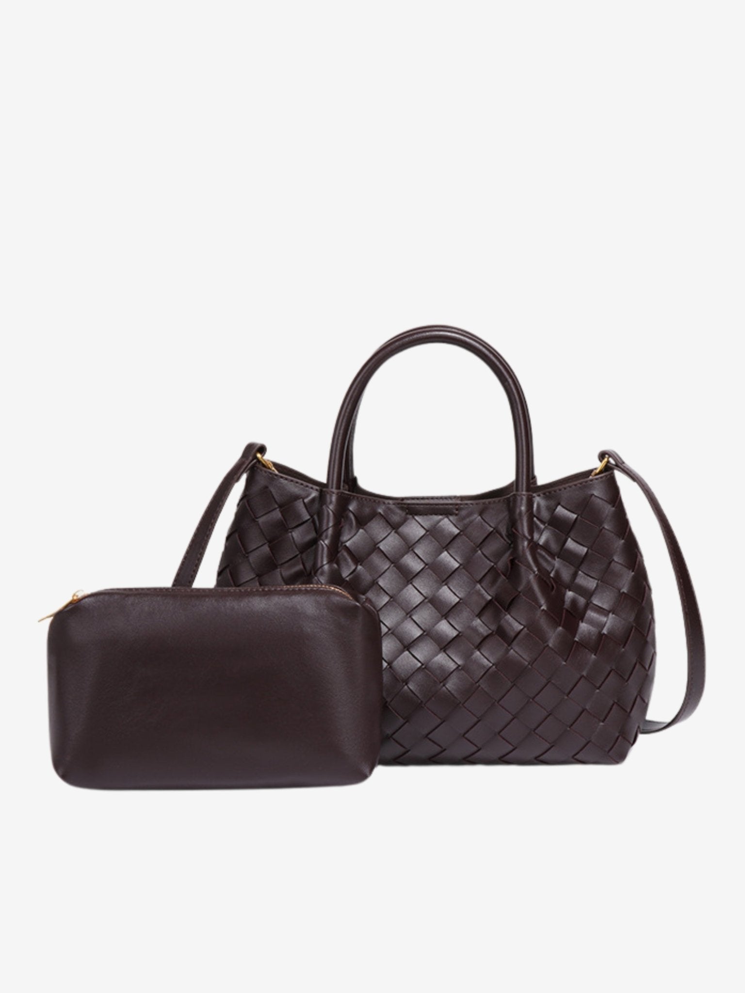 Mariana Woven Mini Tote - Soft Silhouette - in Green | Arvea Bags
