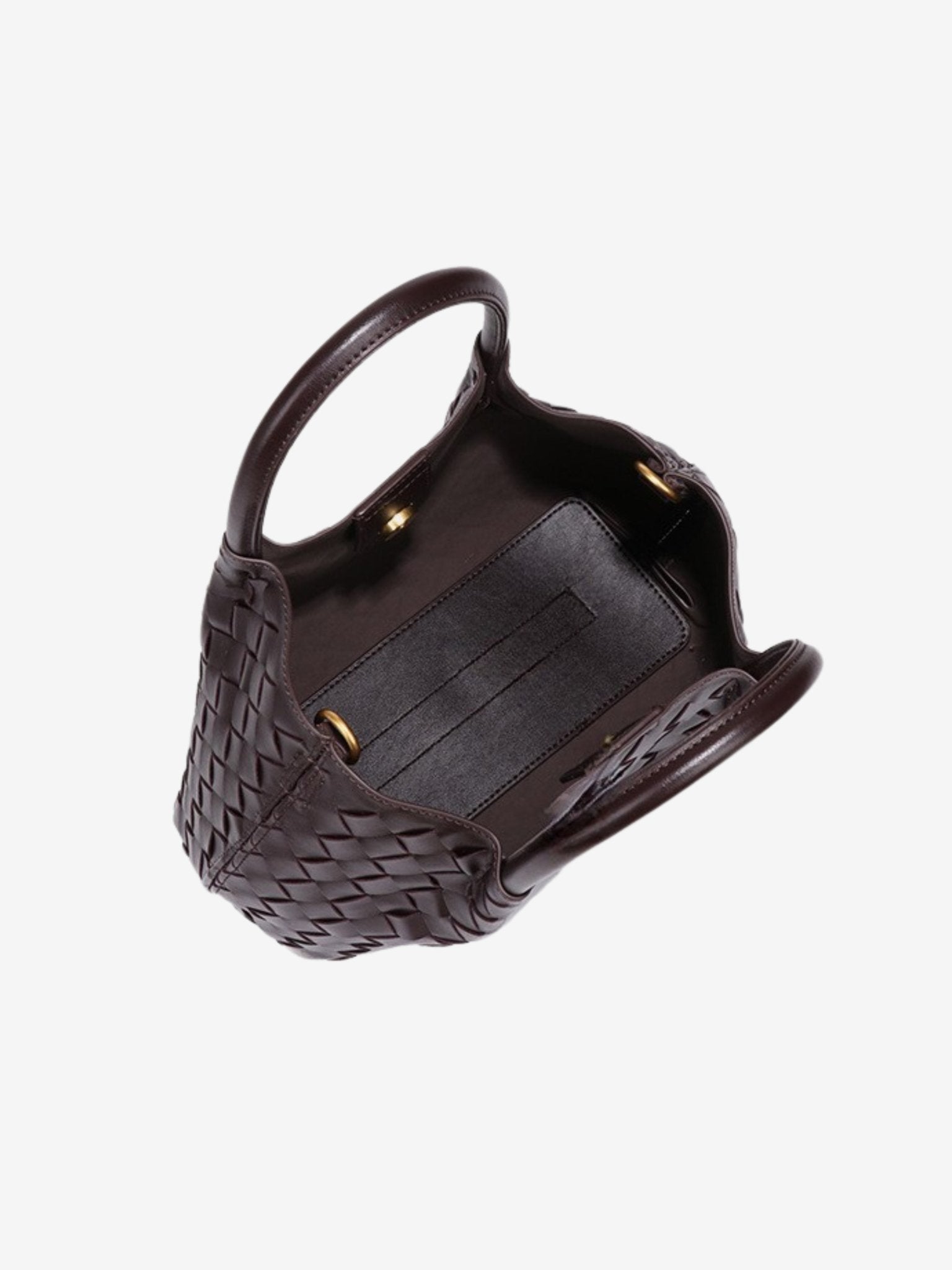 Mariana Woven Mini Tote - Soft Silhouette - in Green | Arvea Bags
