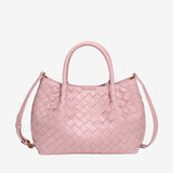 Mariana Woven Mini Tote - Soft Silhouette - in Light Pink | Arvea Bags