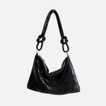 Mesh Shoulder Bag – Chic Party Evening Purse - in Black | Arvea Bags
