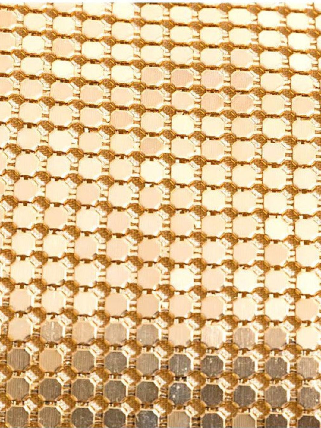 Mesh Shoulder Bag – Chic Party Evening Purse - in Gold | Arvea Bags