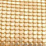 Mesh Shoulder Bag – Chic Party Evening Purse - in Gold | Arvea Bags