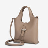 Minimalist Structured Crossbody Tote Bag for Women - in Elephant Grey | Arvea Bags