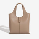 Minimalist Structured Crossbody Tote Bag for Women - in Elephant Grey | Arvea Bags