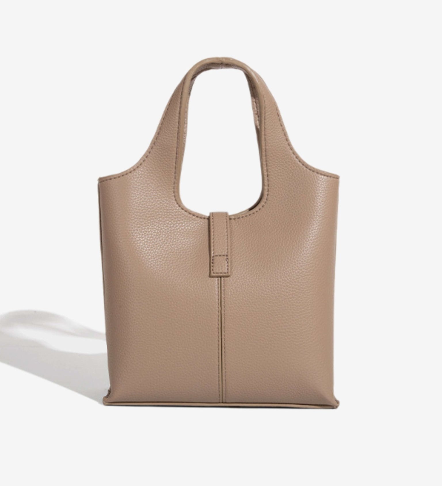 Minimalist Structured Crossbody Tote Bag for Women - in Elephant Grey | Arvea Bags