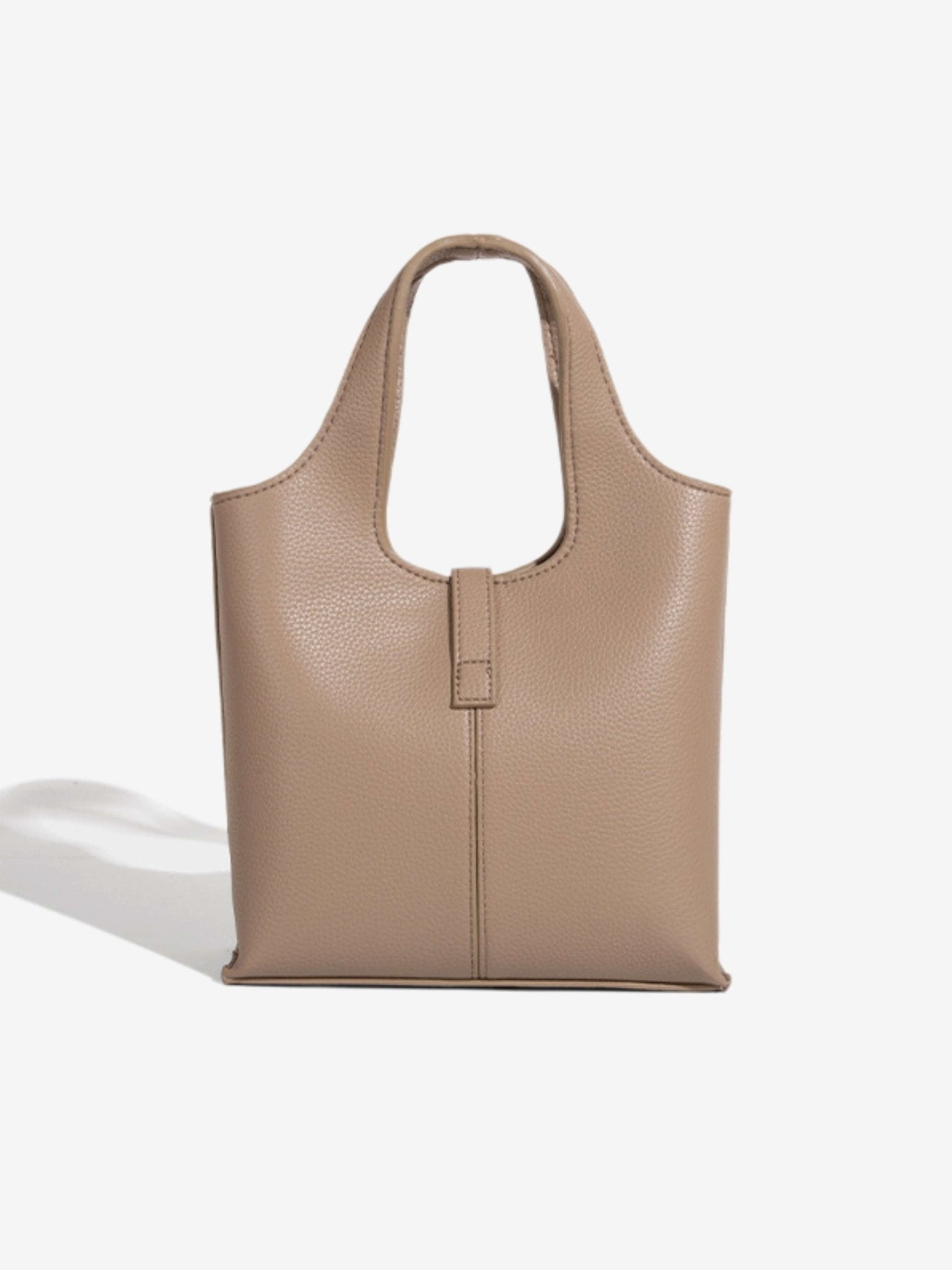 Minimalist Structured Crossbody Tote Bag for Women - in Elephant Grey | Arvea Bags