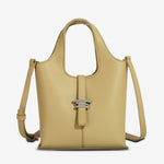 Minimalist Structured Crossbody Tote Bag for Women - in Pear Yellow | Arvea Bags